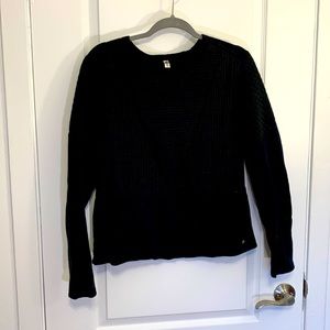 Fabletics sweater, black, size medium